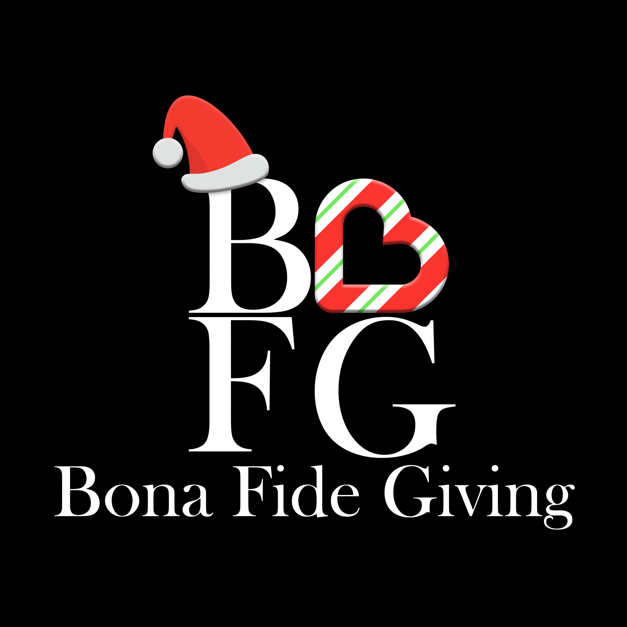 Bona Fide Giving Christmas Logo